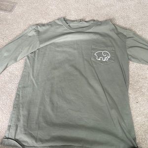 Green ivory Ella long sleeve tshirt